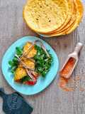 One-Ingredient Healthy Piadina (Red Lentils)