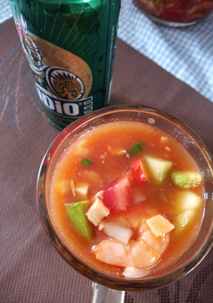 Una foto de Cóctel de camaròn 🦐