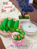 Es Pisang Ijo ala Mama Asi / ylovea