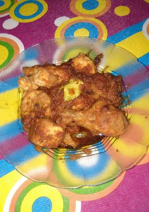 Foto resep Ayam pedas simple