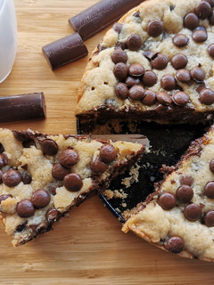 Foto de Tarte de Bolacha recheada com Chocolate