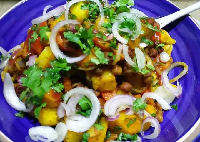 Mix Chana Chaat Recipe