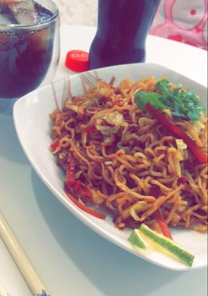 صورة لوصفة النودلز السريعه 🍜