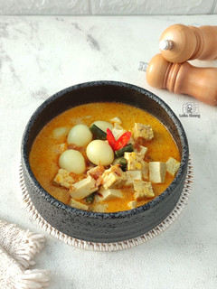 Foto resep Lodeh Tahu Tempe Telur Puyuh