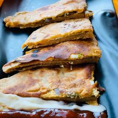 A picture of Egg Packet Parantha.