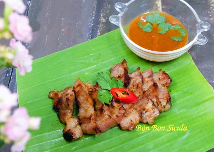 Simple Way to Prepare Quick Thịt Heo Nướng Thái