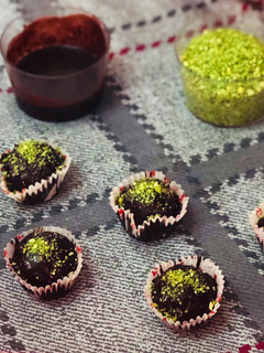 صورة لوصفة كرات الباونتي 😋