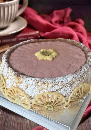 Foto di Torta di Ricotta, con Cocco, Cioccolata Bianca e Yogurt