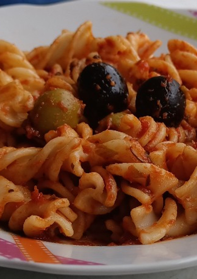 Una foto de Pasta a la Puttanesca