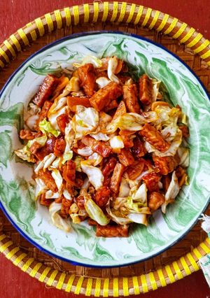 Foto resep Tumis Tempe Kol Kecap