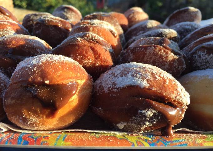 ??‍?Bolas de fraile rellenas de dulce de leche ? Receta de ??Belen  Almaraz??- Cookpad