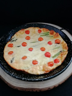 Una foto de Frittata de espárragos