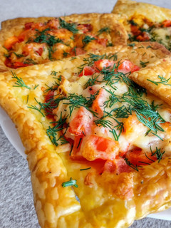Фото Слойки с курицей.