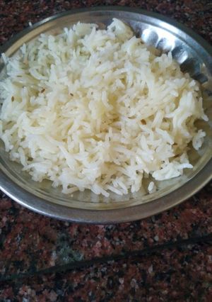 A picture of Jeera rice.