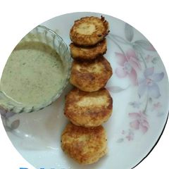 Dahi ke kabab A picture of Dahi ke kabab.