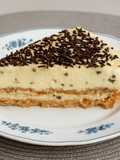 Tarta de queso y chocolate blanco