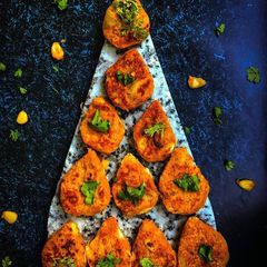 A picture of Corn Sweet potato Cutlets.