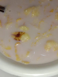 A picture of Chocolate flavour corn flakes.