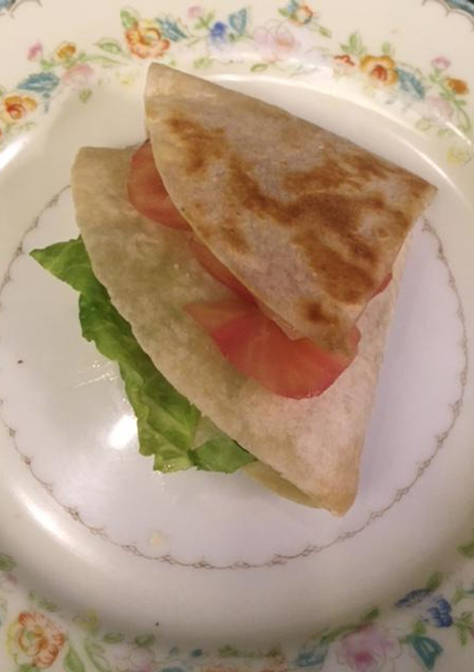 Una foto de Quesadillas triangulares