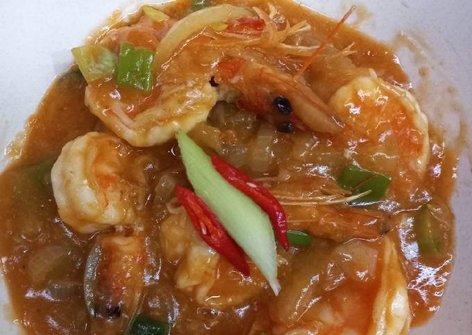 Resep Udang Saus Padang Oleh Andayani - Cookpad