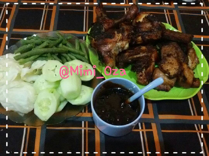 Cara Gampang Menyiapkan Ayam bakar kalasan, Enak Banget