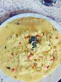 Arroz caldoso de pollo