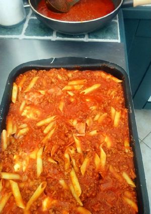 Une photo de Pas ta al forno