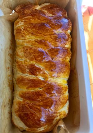 Foszlós, könnyű, pihe-puha 3as fonatú kalács 🥚🥛🥖🍋🤩😋 Húsvétra hangolódva 🐣 recept fotója