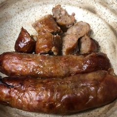 A picture of Mama’s Air Fryer Italian Sausage.