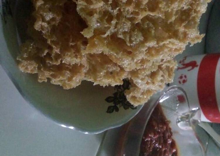 Bagaimana Membuat Ayam kremes (tapi ini kremesnya aja) Anti Gagal