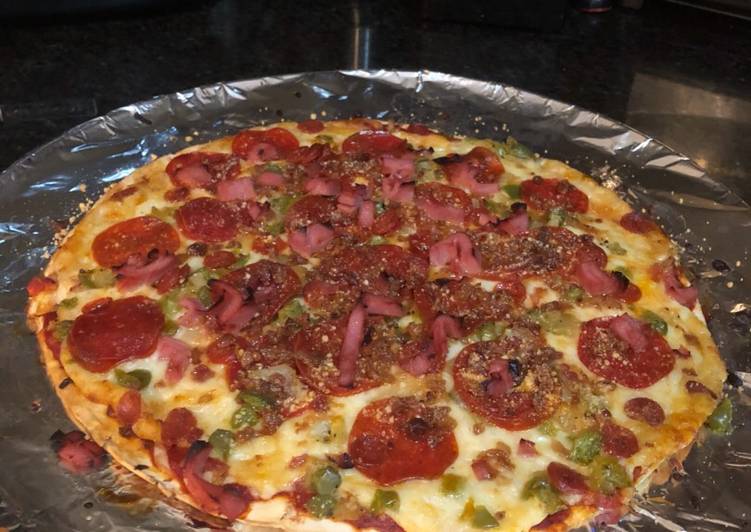 Recipe of Favorite Semi homemade pizza