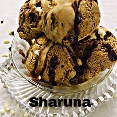 A picture of Homemade Bournvite Jaggery Ice cream.