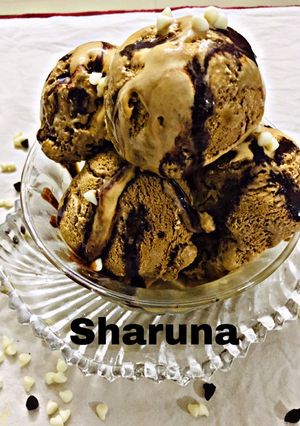 A picture of Homemade Bournvite Jaggery Ice cream.