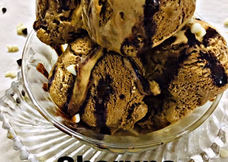 Recipe of Homemade Homemade Bournvite Jaggery Ice cream