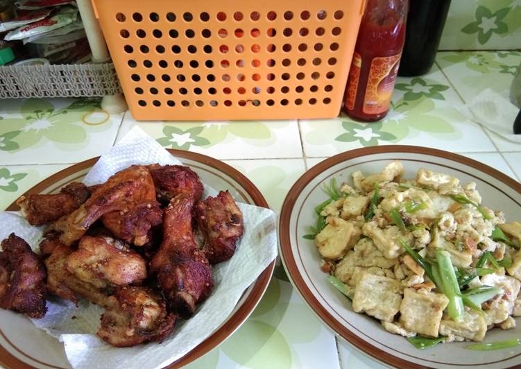 Langkah Mudah Untuk Membuat 04 Menu Diet Ayam Goreng Racik Tumis Tahu Yang Bikin Ngiler Resep Masakanku