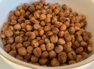 Una foto de Snack saludable: chips de garbanzos