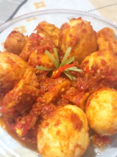 Foto resep Balado Telur Tahu