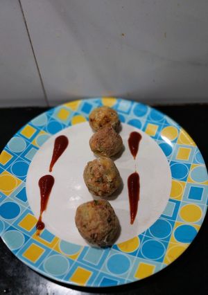 A picture of Oats Veggies Balls.