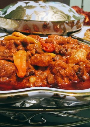 Foto resep Sambel goreng Krecek + kacang tolo