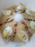 Steamed Butter Couscous (Sefa) with Two Steamings