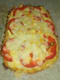 Pizza -masa de col