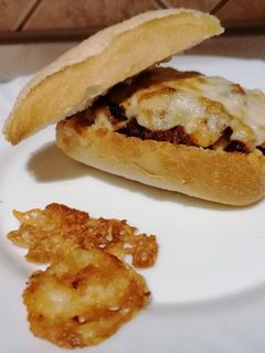 Darált hússal töltött csónak recept fotója