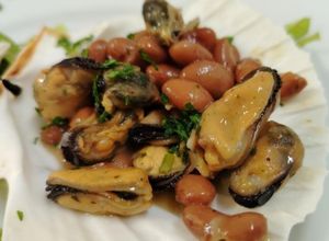 Foto di Insalata di Cozze e Fagioli Borlotti