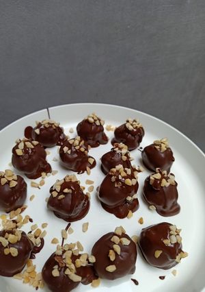 Foto resep Bola biskuit coklat