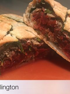 A picture of Veggies Wellington.