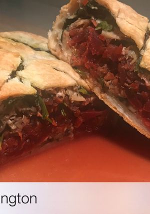 A picture of Veggies Wellington.