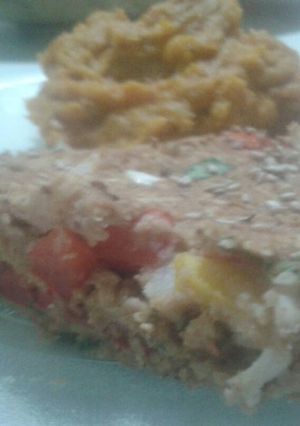 Una foto de Pan de soja texturada