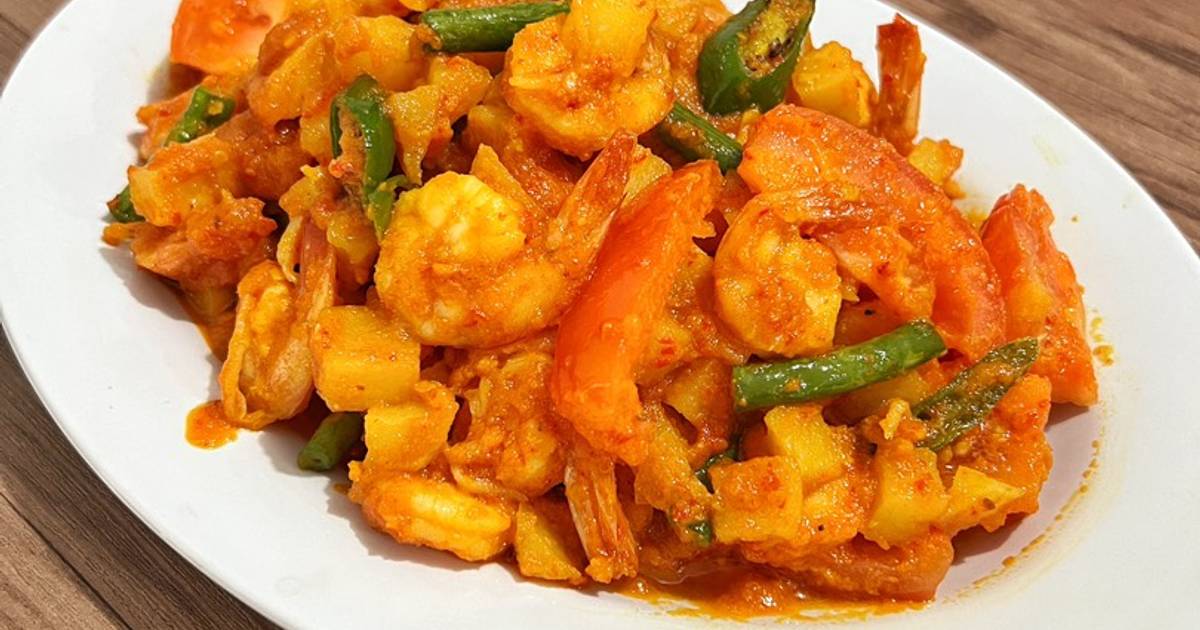 Resep Sambel Goreng Kentang Udang Oleh Aqmarina Vaharani - Cookpad