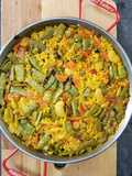 Paella di verdure