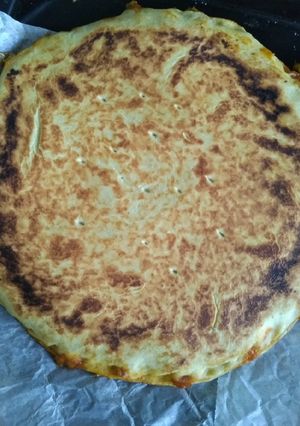 صورة لوصفة كسرة محشية بالقديد الخليع